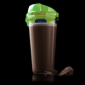 Chocolate protein drink