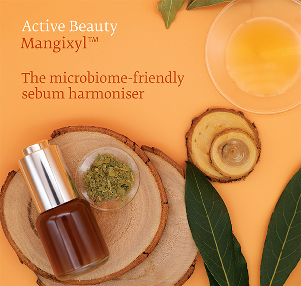 Mangixyl™, the microbiome-friendly sebum harmoniser