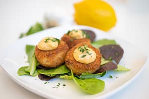 Plant-based crab cake