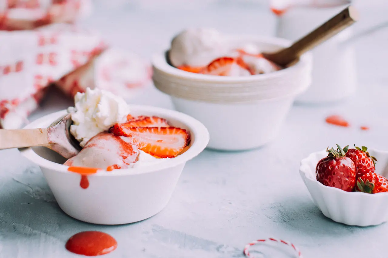 Strawberry desserts