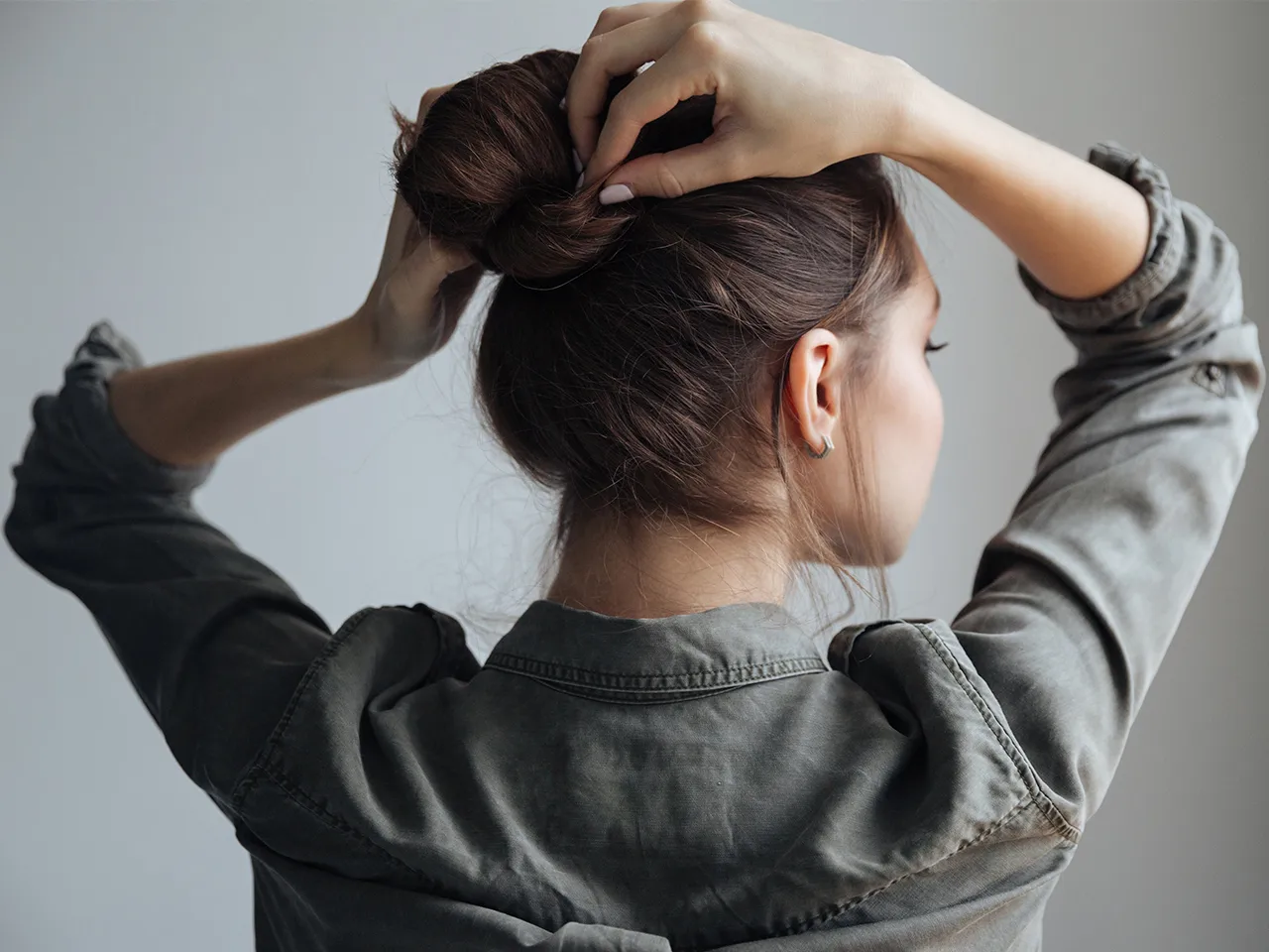 Woman hair