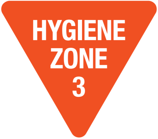 Hygiene zone 3