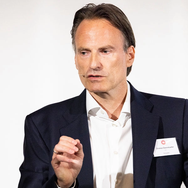 Christian Stammkoetter speaking at the Givaudan 2026 Summer Investor Conference