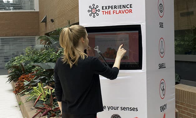 Givaudan's Aroma Kiosk