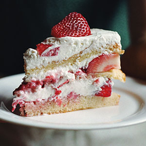 Strawberry cake