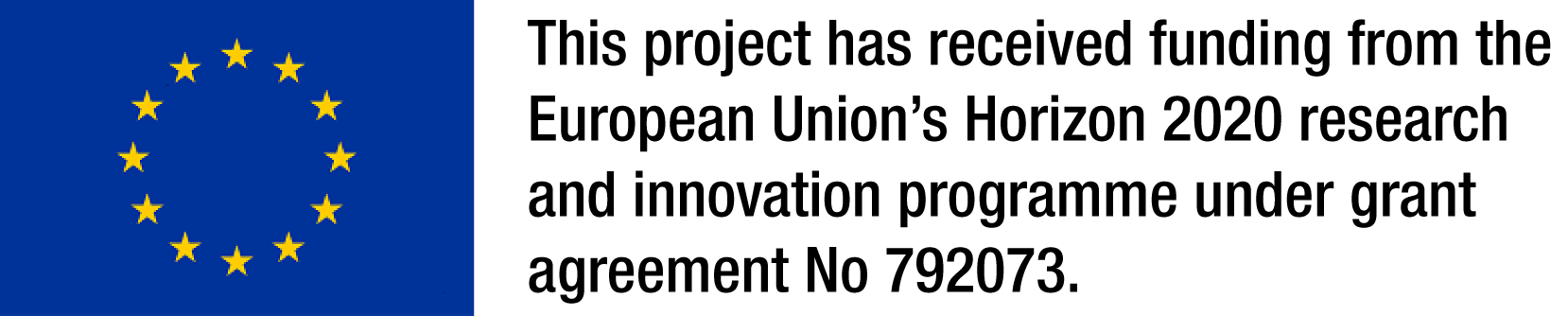 This project has received funding from the European Union's Horizon 2020 research and innovation programme under grand agreement No 792073