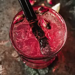 Dark rose beverage