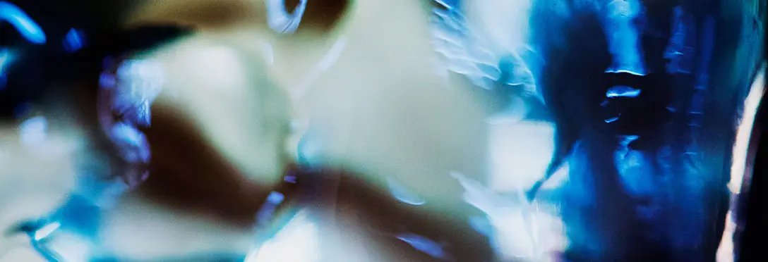 Blue glass
