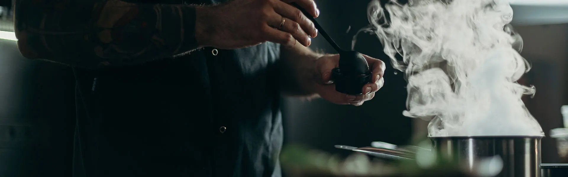 Chef cooking