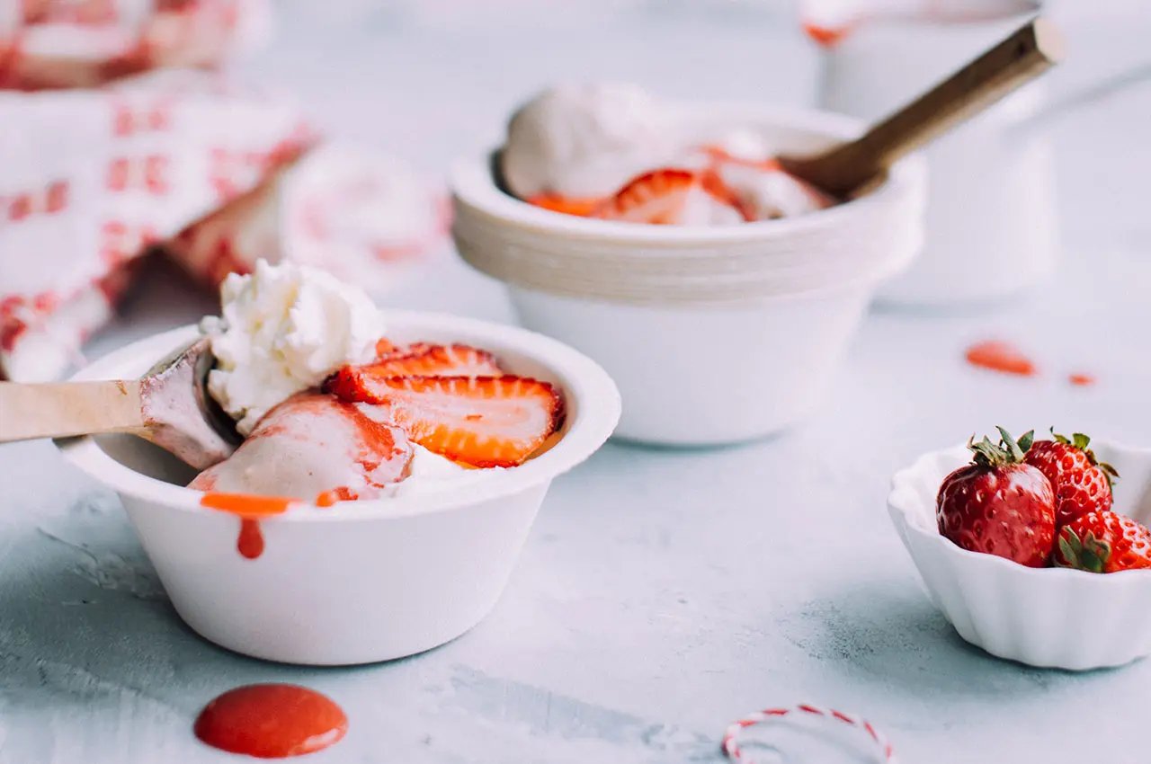 Strawberry desserts