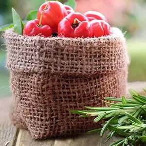 Acerola in basket