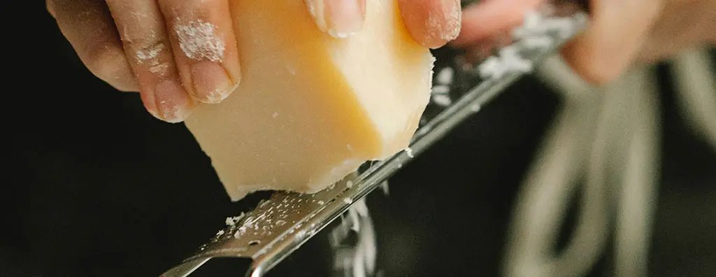 Grating cheese
