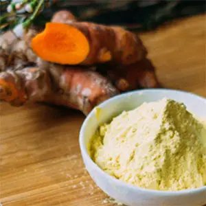 Turmeric root and powder