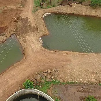 Rainwater harvesting in Kardelwadi village