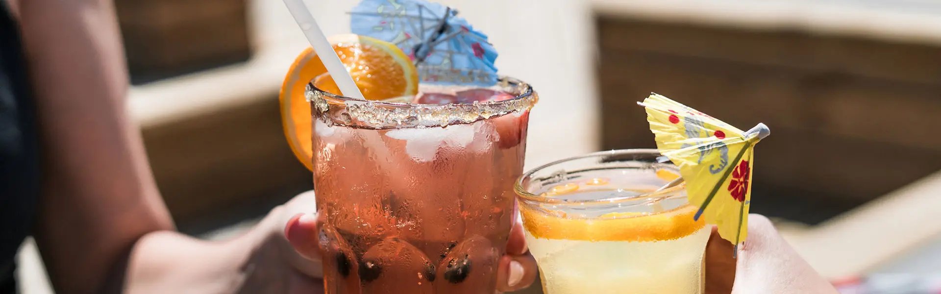 Women toasting mocktails