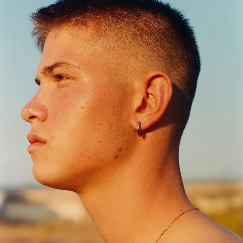 Profile of a teenager