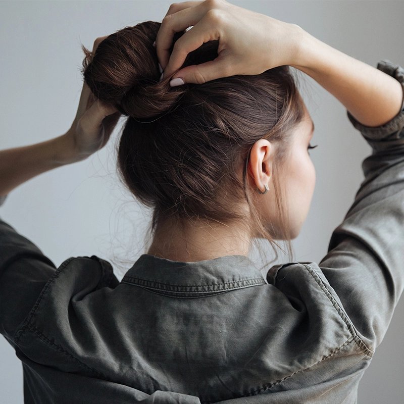 Woman hair