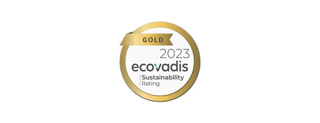 EcoVadis Gold medal