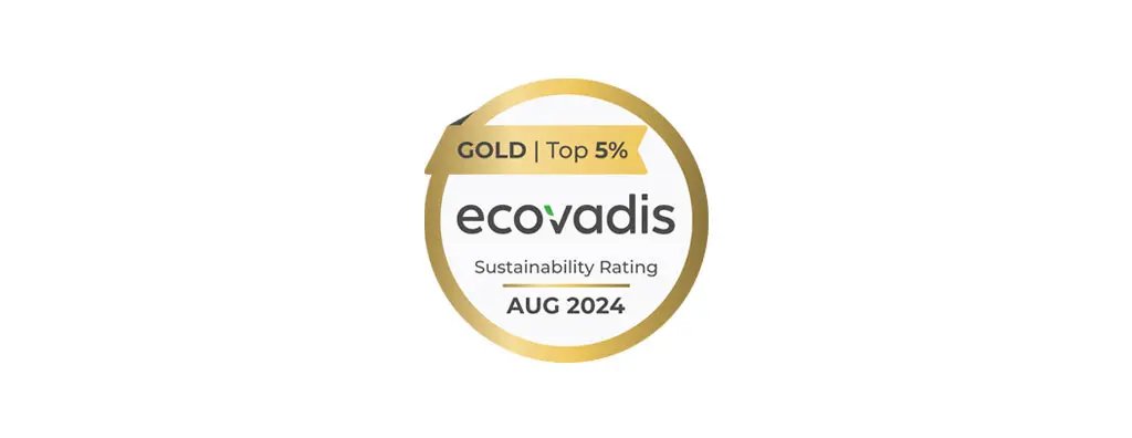 EcoVadis Gold medal