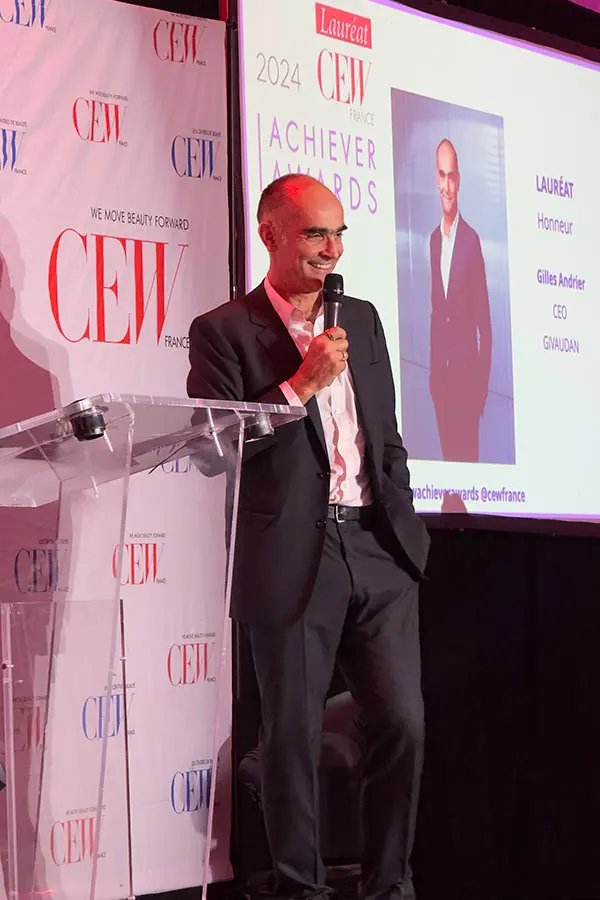 Gilles Andrier, CEO of Givaudan