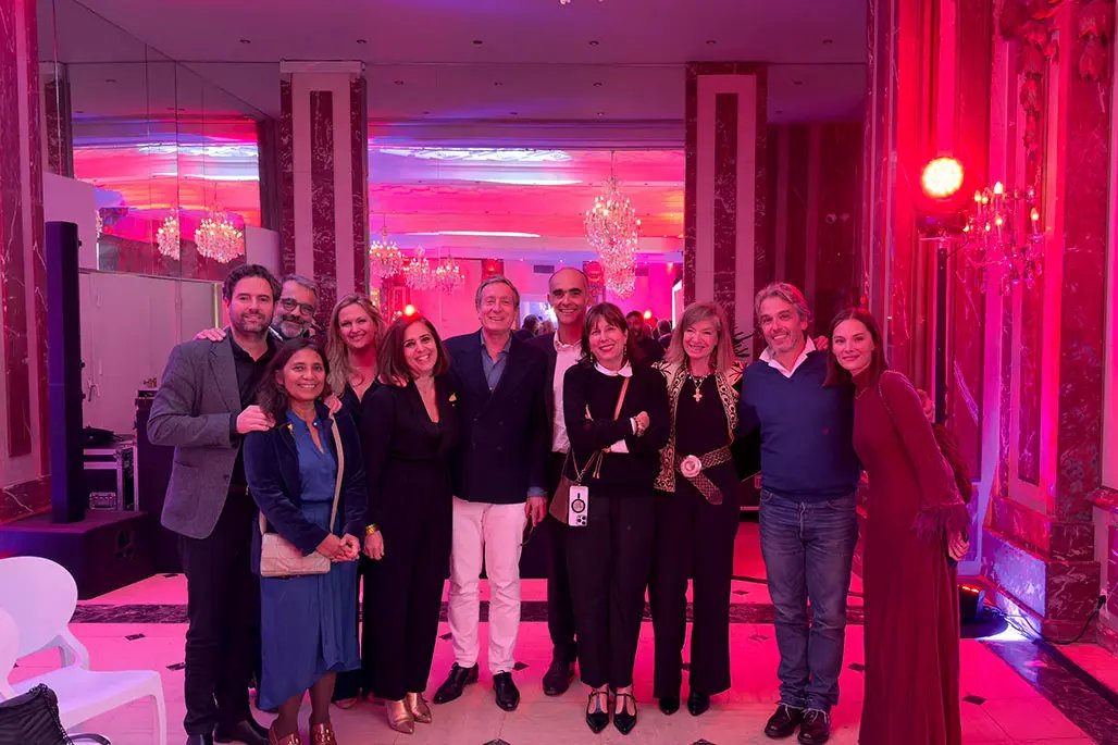 Givaudan team with Gilles Andrier and Daniela Andrier