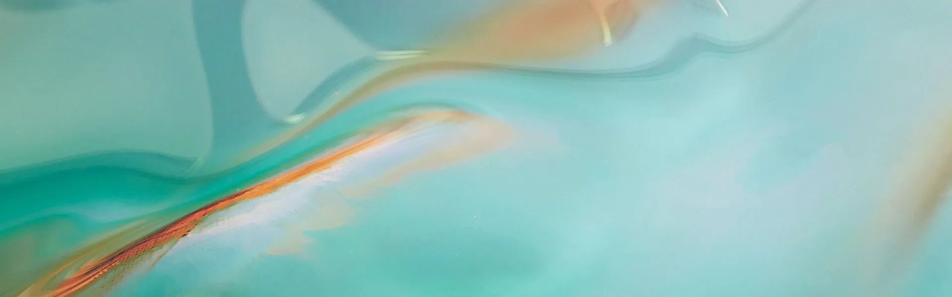 Abstract representation of captive molecules