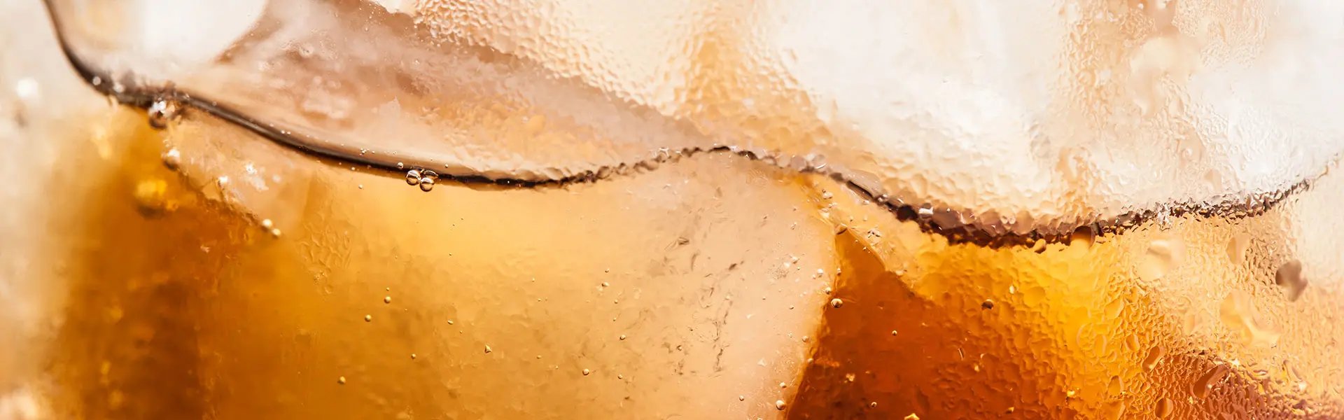Two carbonated soft drinks