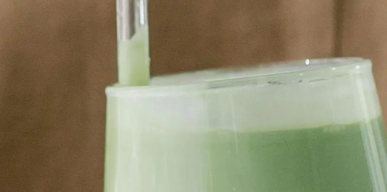 Part of nutritional beverage image