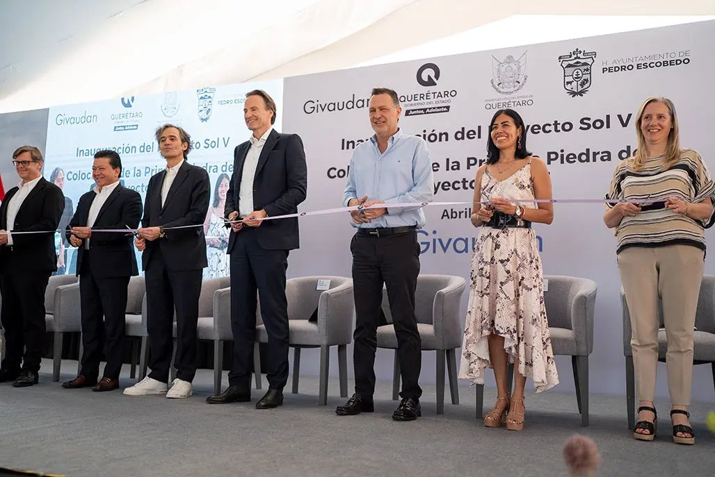 Pedro Escobedo groundbreaking event