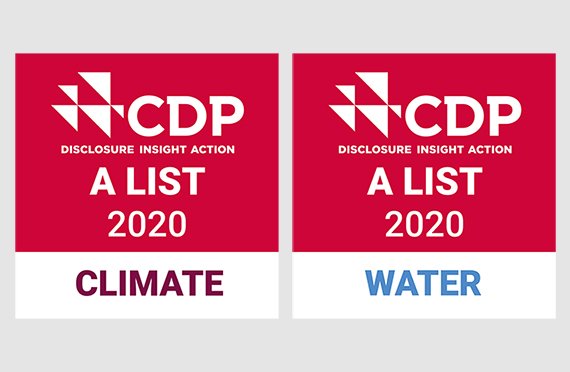Givaudan recognised for second year running in prestigious CDP A List for leading the way on global climate action and water stewardship