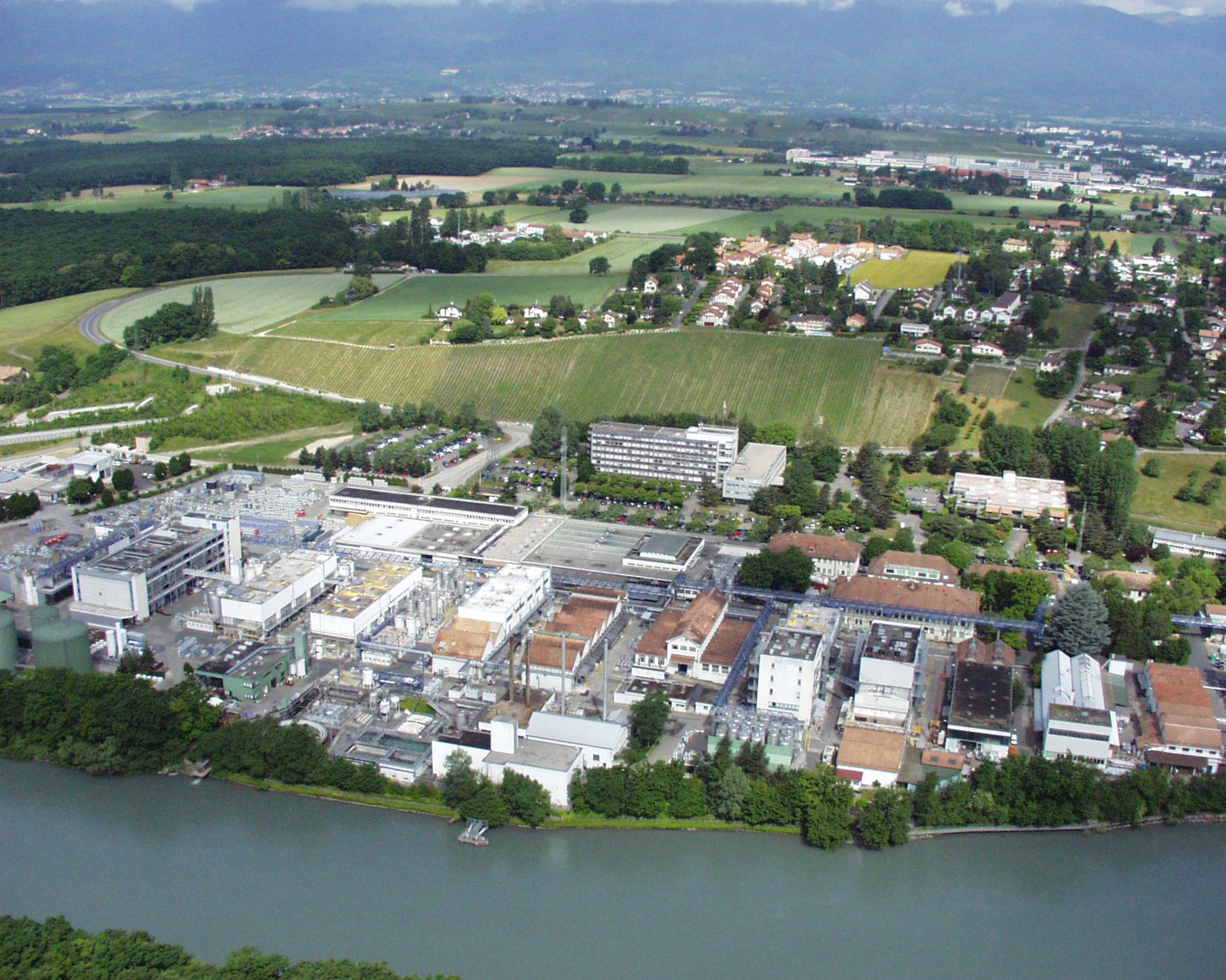 Givaudan's corporate headquarters in Vernier, Switzerland