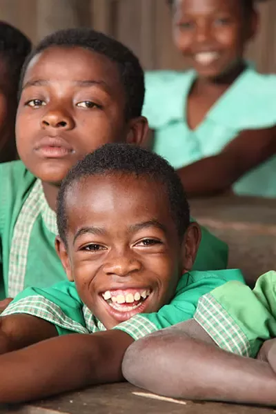 Children in Madagscar