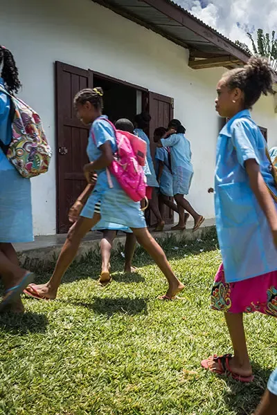 Schoolchlldren in Madagascar