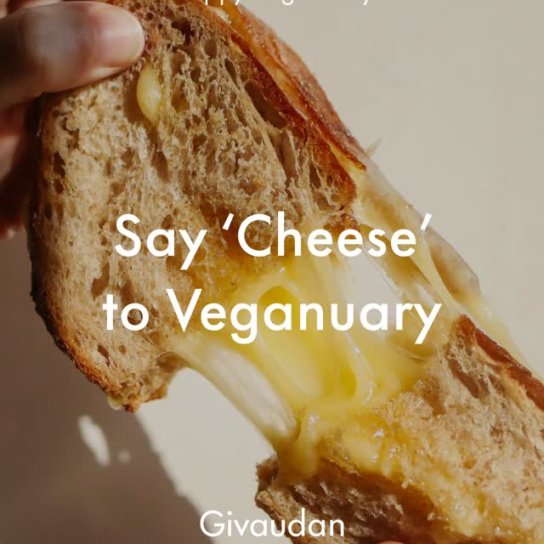 instagram post Say cheeese to #Veganuary