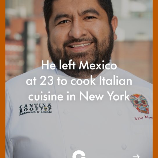 instagram post He left Mexico at 23 to c