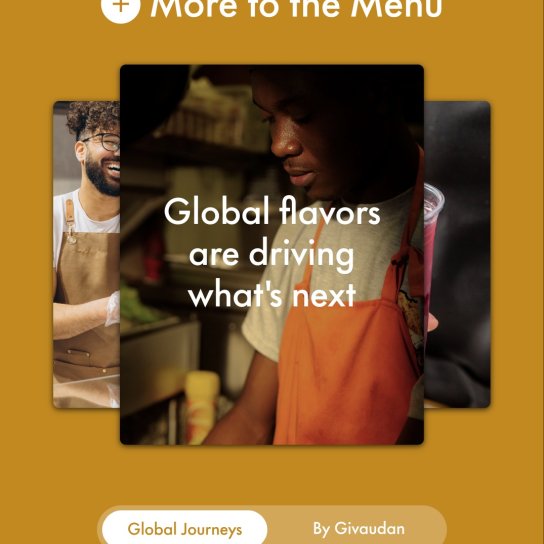 instagram post Global flavors are going 