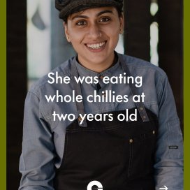 instagram post Chef @mythrayieiyer was e