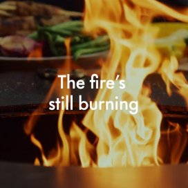 instagram post  The fire is still burnin
