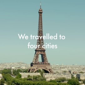 instagram post Paris, Milan, London, Ist