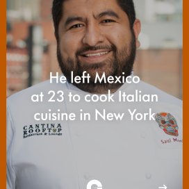 instagram post He left Mexico at 23 to c