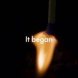 instagram post It began with a spark... 