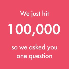 instagram post We just hit 100,000 of yo