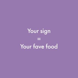 instagram post Our cosmic food guide  pa