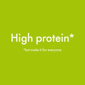 instagram post More protein. More indulg