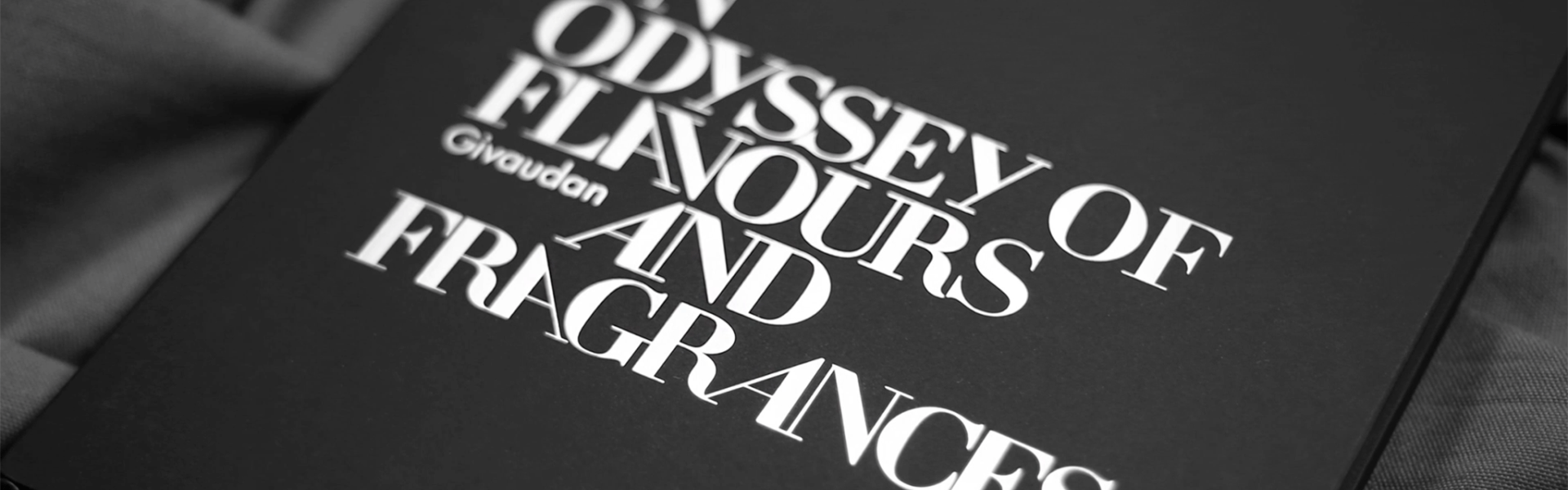 Book cover of An Odyssey of Flavours and Fragrances